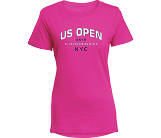 US Open 2019 Bestie S/S Tee (W) Pink