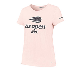 US Open 2018 50 Years Fader Tee (W) Blush