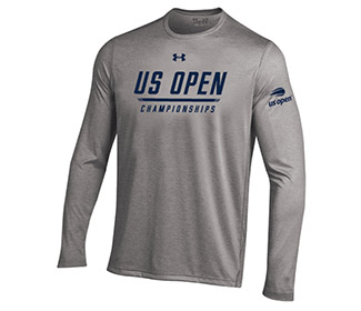 US Open '18 Under Armour Tech L/S (M) Grey
