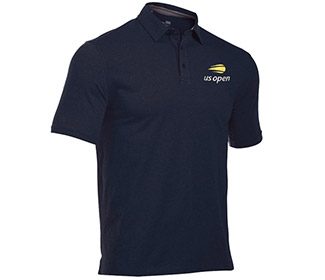 US Open '18 Under Armour Cotton Polo (M) Navy