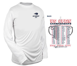 US Open '18 Past Champs L/S Tee (B) White