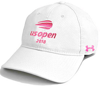 US Open '18 Under Armour Logo Cap (W) White