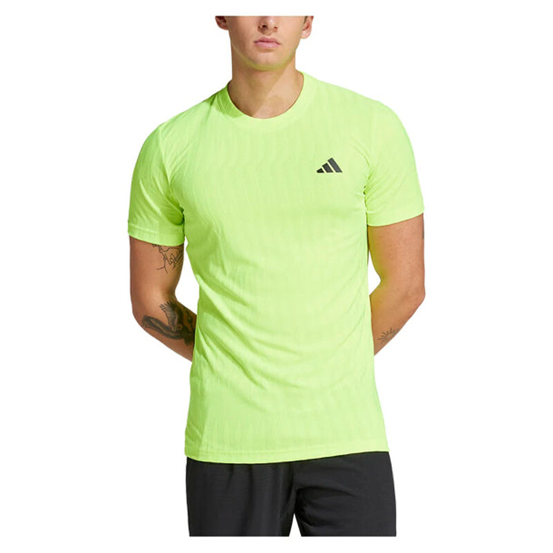 adidas Freelift Tee (M) (Lucid Lemon)