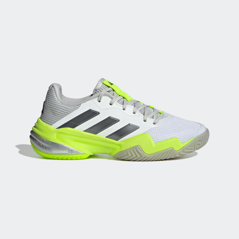 adidas Barricade 13 (W) (White/Lucid Lemon)