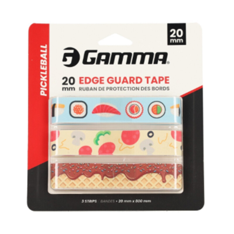 GAMMA 20mm Pickleball Edge Guard Tape (3x) (Food)
