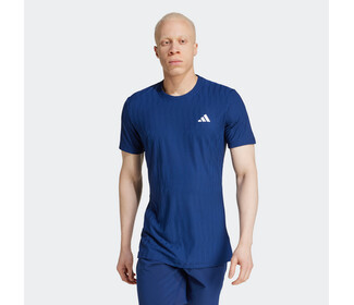 adidas Freelift Tee (M) (Dark Blue)